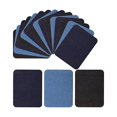 thumbnail image 1 of Autocollant Patch de Serrage Coupe Aléatoire Réparation Genou Autocollant Rond en Denim, 1 of 1