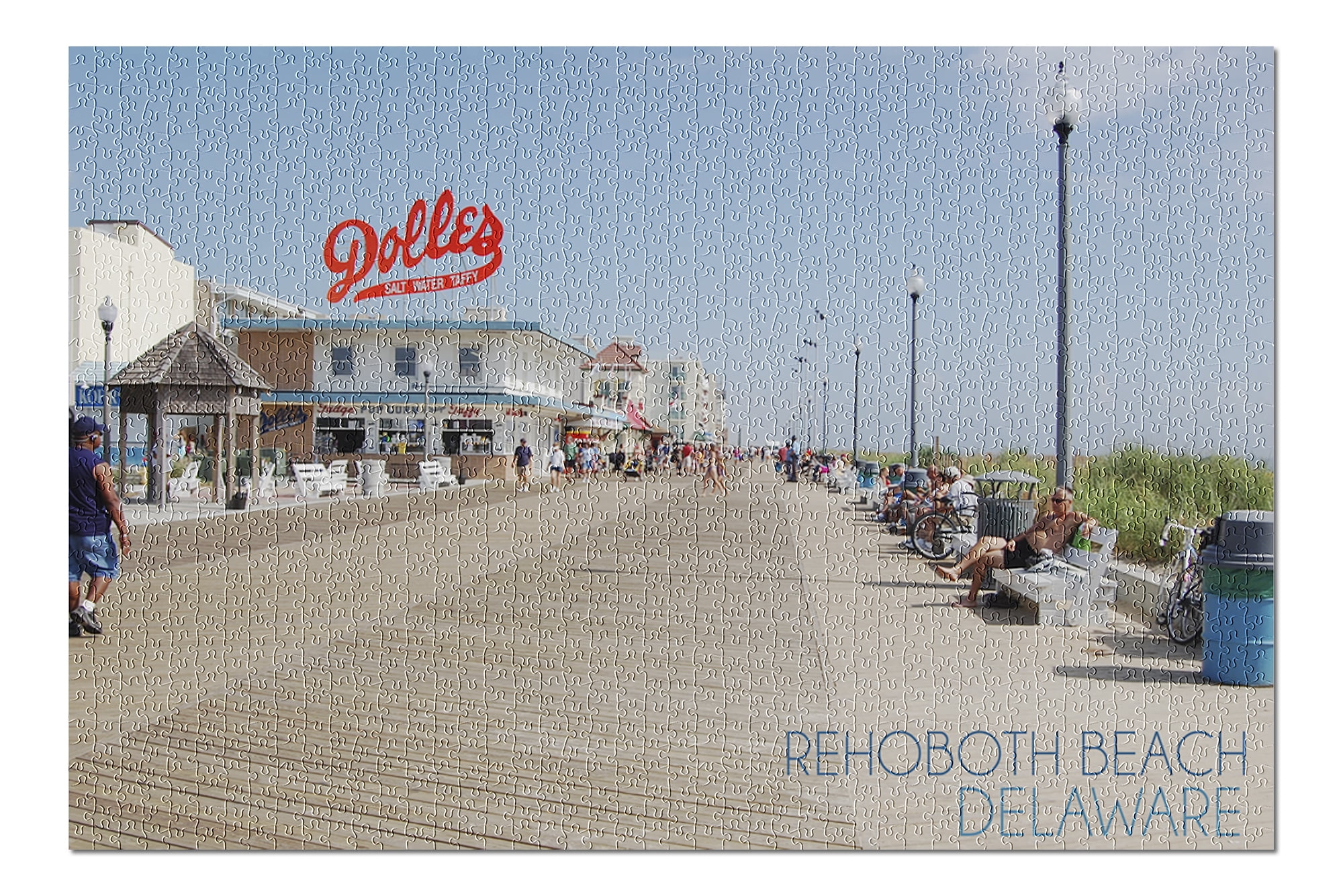 Rehoboth Beach, Delaware Boardwalk (20x30 Premium 1000 Piece Jigsaw