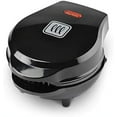 Toastmaster Single Small Antistick Mini Waffle Maker with Auto Temp