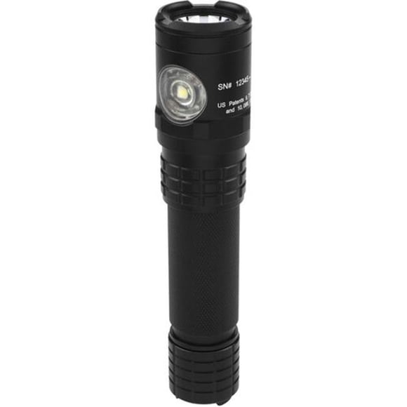 Bayco BYUSB-578XL Lampe de Poche USB à Double Lumière avec Étui - Noir