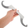 thumbnail image 4 of HEALEEP Metal Hook Spanner Wrench Coilover Wrench for ATV Vehicle Maintenance 1Pack, 4 of 8