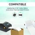 thumbnail image 3 of MotionGrey Durable Shipping Labels – 4x6 Thermal Shipping Label – Convenient Printer Labels for Shipping – Label Writer - Thermal Label Rolls (4x6in, 6, Pack), 3 of 5