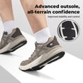 thumbnail image 4 of FitVille Men's Wide Walking Shoes with Arch Support Comfot Sneakers for Men, 4 of 6