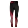 thumbnail image 3 of Cmfcve Women's Yoga Leggings Cute Color Blocked Athletic Compression Pants High Waist Stretchy Tummy Control Gym Pants, 3 of 3