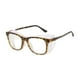 thumbnail image 1 of Gafas de ojos cómodas gafas de moda a prueba de viento para pantallas Viajes navideños Marco marrón, 1 of 10
