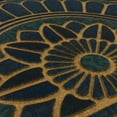 thumbnail image 4 of Mohawk Home Swirl Style Outdoor Polyester Door Mat, Denim, 2' X 3', 4 of 7