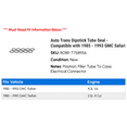 thumbnail image 2 of Auto Trans Dipstick Tube Seal - Compatible with 1985 - 1993 GMC Safari 1986 1987 1988 1989 1990 1991 1992, 2 of 2