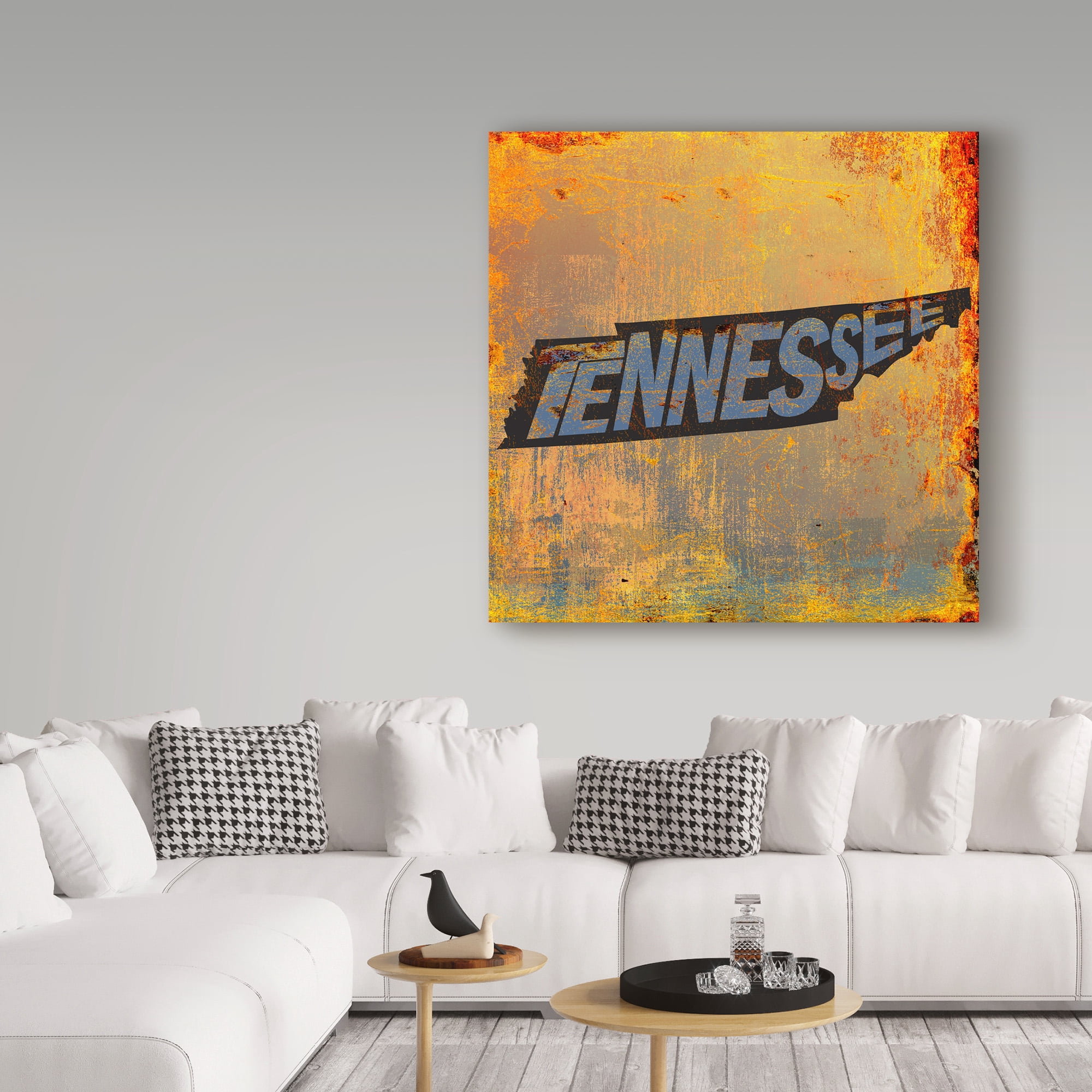 Trademark Fine Art 'Tennessee' Canvas Art by Art Licensing Studio