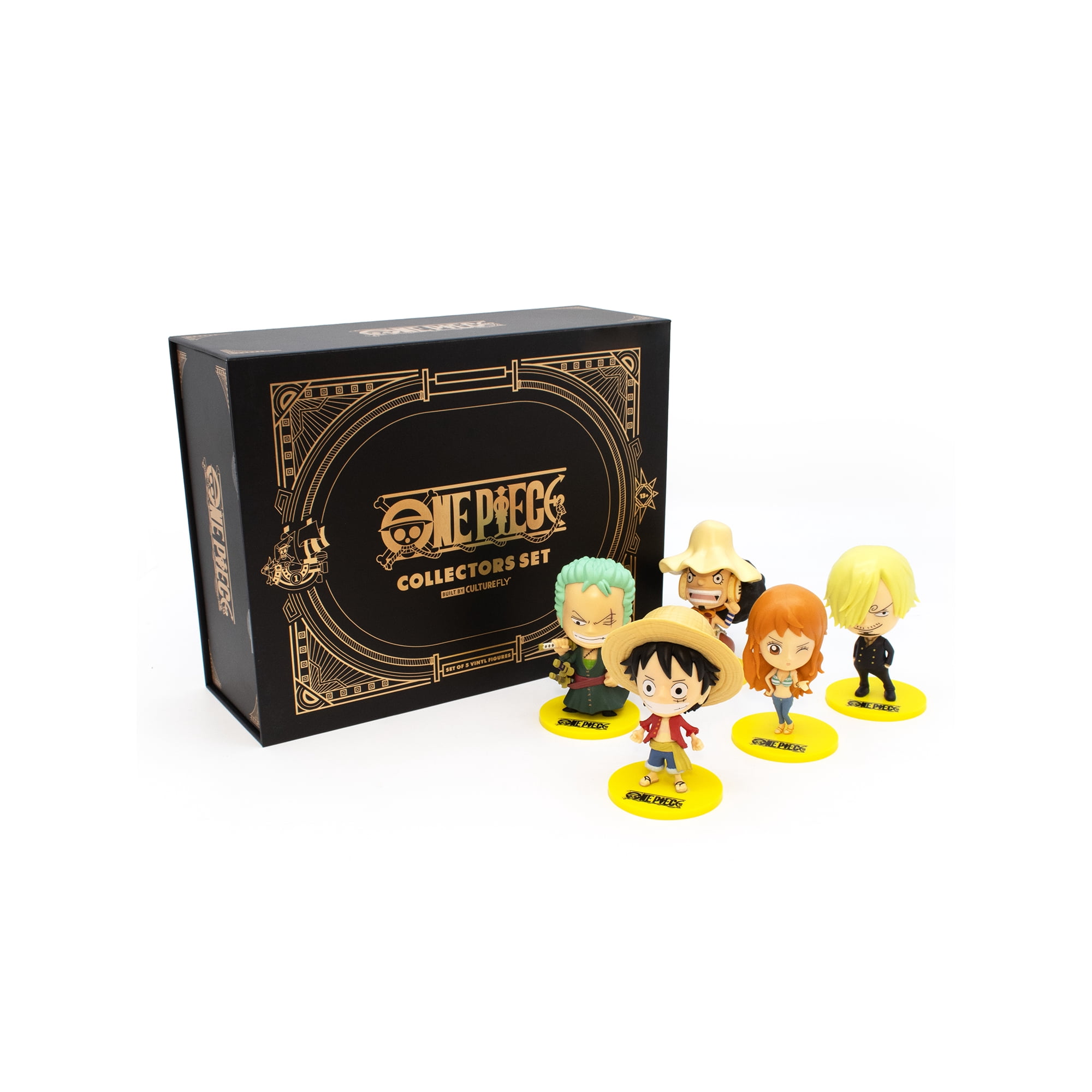 CultureFly One Piece 4.5 in Vinyl Figure Collector Set - Contains 5 Figures