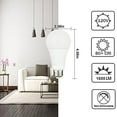 A19 LED Light Bulb, 15W (100W Equivalent), Natural White 3500K,1600