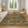 thumbnail image 7 of Addison Rugs Mayfield Premium Machine Washable Traditional Global Brown Rectangle Rug, 8' x 10', 7 of 7