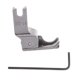 thumbnail image 2 of Prensatelas elevador de doble compensación para máquina de coser industrial, acero plateado Talla 1, 2 of 7