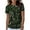 #6-Green, variant on Patlollav Christmas Tops for Women,Ladies Short Sleeve T-Shirt Shirt