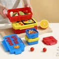 thumbnail image 2 of Alician Portable Children Bento Lunch Box Creative Diy Building Blocks Sealed Salad Box Food Container Dinnerware, 2 of 9