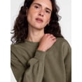 thumbnail image 5 of Scenario Women's and Women's Plus Crewneck Sweatshirt, Sizes XS-4X, 5 of 6