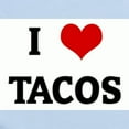 thumbnail image 2 of CafePress - I Love TACOS Infant Bodysuit - Baby Light Bodysuit, Size Newborn - 24 Months, 2 of 4