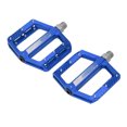 thumbnail image 1 of Pedales de Bicicleta, 1 par de pedales universales para plataforma de bicicleta construcción de Aleación de aluminio pedales grandes antideslizantes para reemplazo ráspido o, 1 of 7