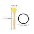 thumbnail image 2 of WASHWEPE 1 Ensemble Bol Cylindrique à Manche Rond pour Chanter Maillet Striker Performance Musicale, 2 of 8