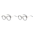 thumbnail image 2 of Gafas de Metal para mujer Sonducket estilo sencillo HD negro y dorado 2Conjunto, 2 of 6