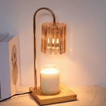 Danhjin Candle Warmer Lamp for Home Decor, 11.81x5.31x5.91in Dimmable Metal Melter for Small and Large Candles Aromatic