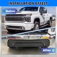 thumbnail image 6 of Front Bumper Compatible With 2020-2024 Chevy Silverado 2500,3500,2500 HD,3500 HD,High-Quality Carbon Steel,With 2 D-Ring,Can Install Led Light Bar,Diy Colour Spraying Frame, 6 of 8