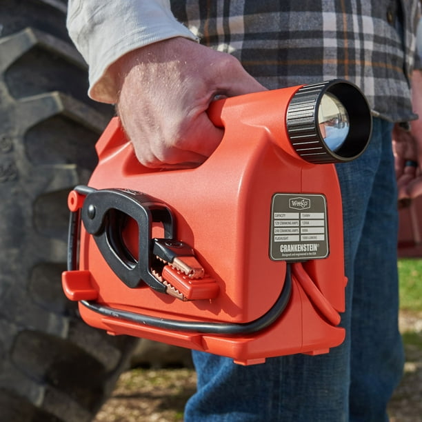 Weego Crankenstein 12V/24V Jump Starting Power Pack, 1200 Cranking Amps