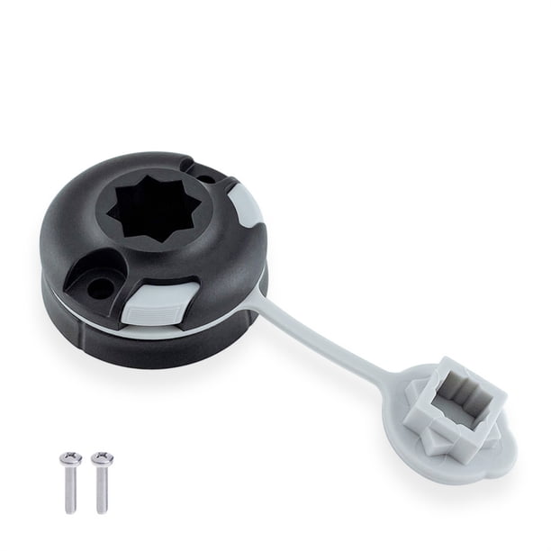 Base de montaje de estrella lateral para barco, soporte Universal de nailon para cámara de Kayak, soporte para caña de pescar marina, piezas de repuesto para velero al aire libre AweSitey OD019545-00B
