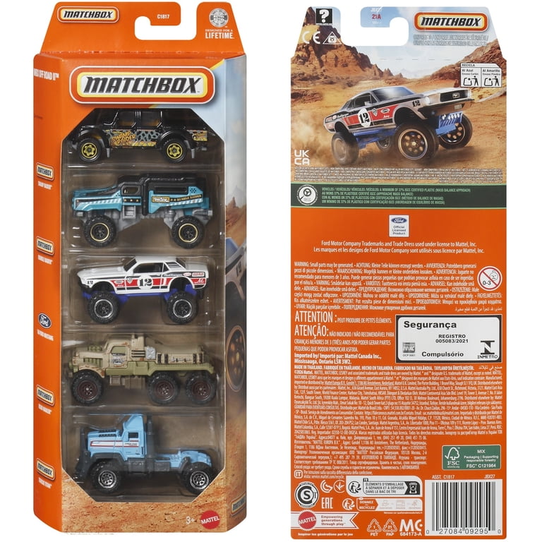 MATTEL MATCHBOX CARS 12台セット Matchbox Basic 1:64 Car 5-Pack 12-Piece H Assortment - Walmart.com