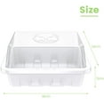 thumbnail image 7 of Yous Auto 5 Piece Indoor Greenhouse Grow Tray, Mini Greenhouse Grow Set, Plastic Grow Trays with Garden Tools Small and Plant Label,12 Holes, Ideal for Seedling, Plant Raising., 7 of 7