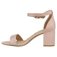 thumbnail image 3 of CL by Laundry Womens Jolly Rhinestone Block Heel Ankle Strap  Dress Sandals, 3 of 5