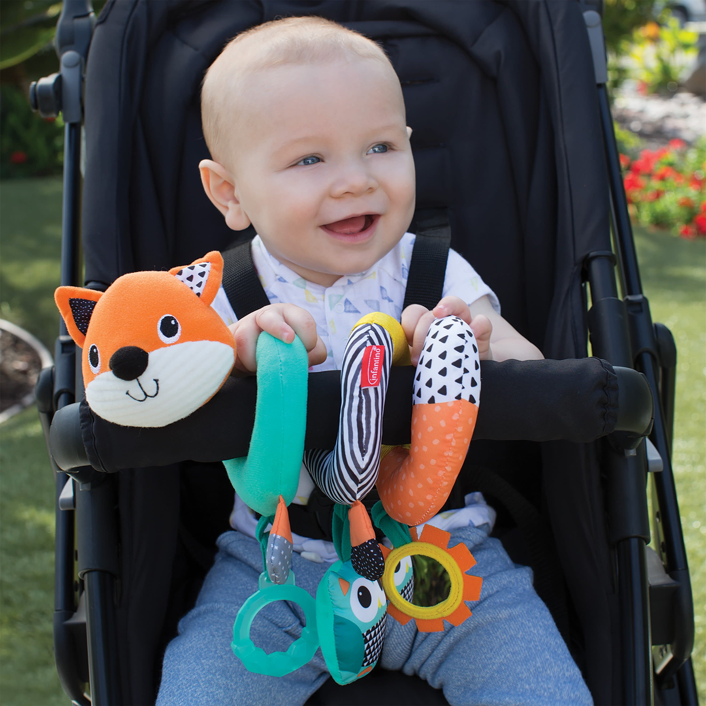 Infantino Spiral Activity Toy Fox