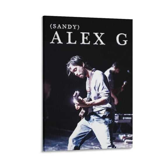 Alex G Sandy Music Poster Canvas Poster Wall Decorative Art Painting Living Room Bedroom Decoration Gift
