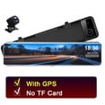 thumbnail image 1 of Car DVR Rear View Mirror Recorder 4K Video 12 Inch Dash Cam GPS Track 415 Ultra HD 3840*2160P Camera ,Clear Images, 1 of 7