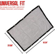 zone tech pet car net barrier universal mesh vehicle pet