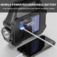 thumbnail image 4 of Aa Solar Batteries for Outdoor Solar Lights Multifunctional Searchlight Outdoor Solar Charging Treasure Flashlight Cob Portable Lamp Solar Aa Batteries for Outdoor Solar Lights, 4 of 6