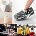thumbnail image 5 of Wuzhou 2pcs Bottle Cleaning Brush,3 In 1bottle Bru,foldable Kit Tableware Gap Brush,bottle ,silic Bottle Cleaning Brush, 5 of 5