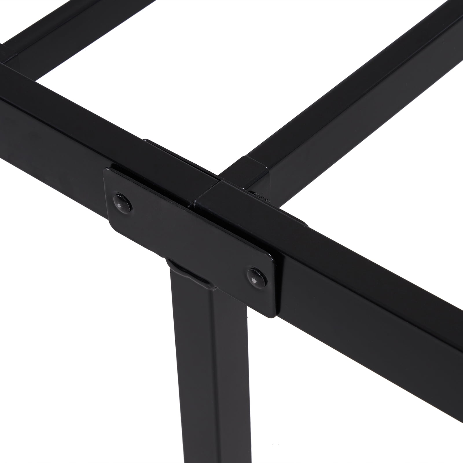 Eling Home King Size Bed Frame No Box Spring Needed, 14 inch Heavy Duty Metal Platform Bed Frame, Black