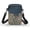 Blue Paisley Print, variant on Chririnla Multi-Purpose Small Messenger Pouch for Work Travel, Polyester Casual Small Purse, Blue Paisley Print