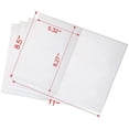 thumbnail image 2 of SJPACK Shipping Labels with Rounded Corner, 8.5 x 5.5 inches Half Sheet Self Adhesive Shipping Address Labels for Laser and Inkjet Printer, 8000 Labels, 2 of 4