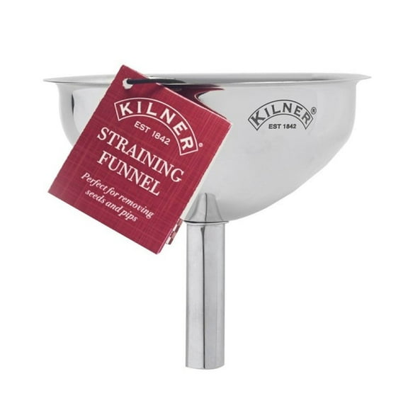 KILNER Stainless Steel Straining Funnel, 1 EA