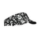 thumbnail image 1 of Fotbe Black White Spooky Ghosts Visera Deportiva con Diseño, Gorra Abierta Ajustable de Algodón para Mujer y Hombre, 1 of 7