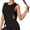Black, variant on ibiyuan Athletic Tops for Women Sleeveless Athletic Tank Tops Scoop Neck Undershirt Yoga Running Shirts for Women Stretch Racerback Breathable Tee,White