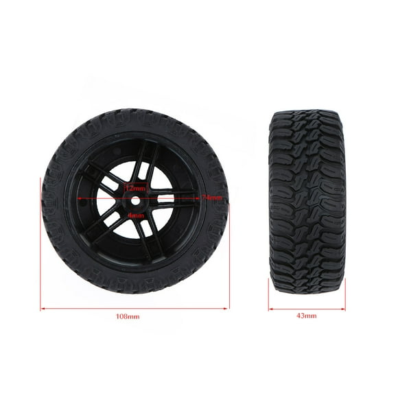 Accessories,Course Tire Rubber Tyres 1 2.9 Inch 1/10 Course Model Car 1 10 Tires 4pcs 4pcs/set And Tires Crawler Car Tyres Model Tyres Model Course Wheels 10 Crawler