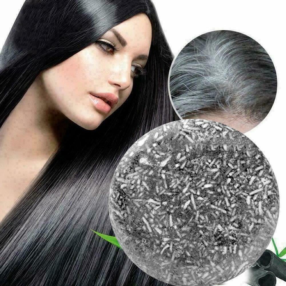 Gray Hair Reverse Bar, Black & Thick Hair Shampoo Bar, Gray Hair