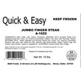 thumbnail image 4 of B and D Foods Quick and Easy Jumbo Beef Finger Steak, 5 Pound -- 2 per case., 4 of 4