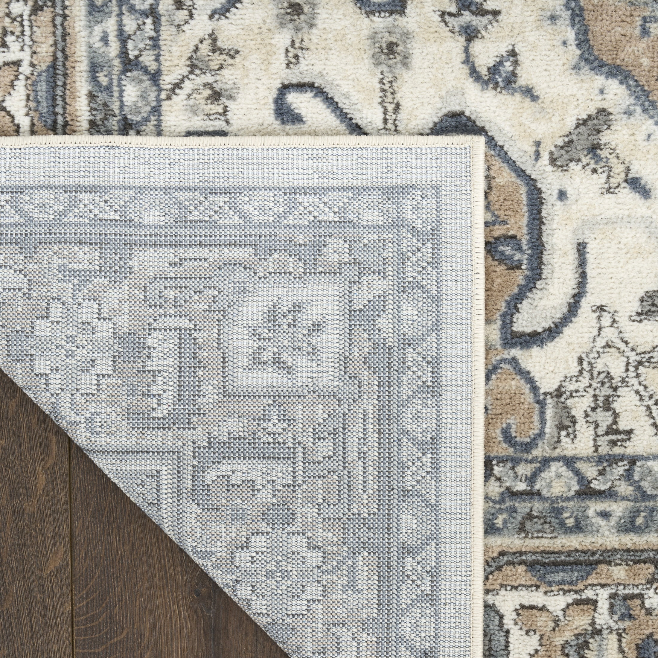 Nourison Concerto 2'2" x 7'6 Ivory Taupe Vintage Indoor Rug