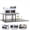 Garage Set, variant on 1/64 Diorama Diecast Car Garage Model, LED Lighting Japanese Multi-Story Parking Lot Model Display Case, Building Model Garage, for Diecast Car Models Display, Cars Storage, Display Box