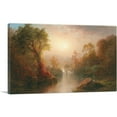 thumbnail image 1 of ARTCANVAS Autumn 1875 Canvas Art Print by Frederic Edwin Church - Size: 12" x 8" (0.75" Deep), 1 of 9