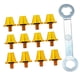 thumbnail image 5 of 12 x Clavos para zapatos de fútbol Zulema M5 Oro con llave, 5 of 8