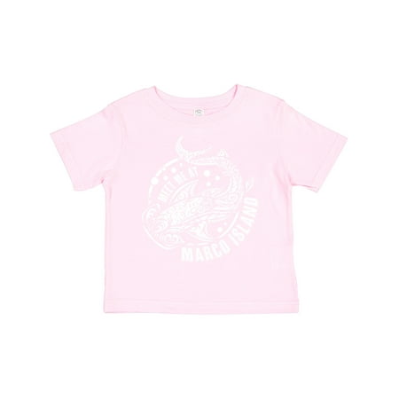 

Inktastic Meet Me at Marco Island Shark Design Gift Toddler Boy or Toddler Girl T-Shirt